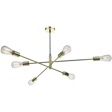 Dar Lighting ALANA ALA0635 Visilica 6x60W/E27 IP20