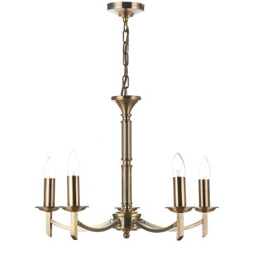 Dar Lighting AMBASSADOR AMB0575 Luster 5x40W/E14