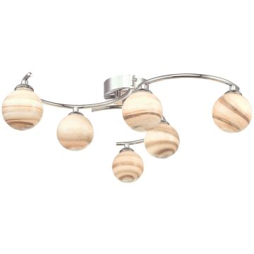 Dar Lighting ATIYA ATI6450-07 Stropna svjetiljka 6x40W/G9