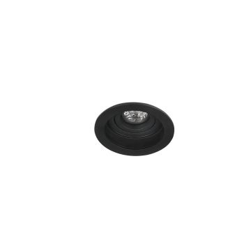 AZzardo IBIZA/BLACK AZ3532 Ugradbeno downlight svjetlo 1x50W/GU10 IP20