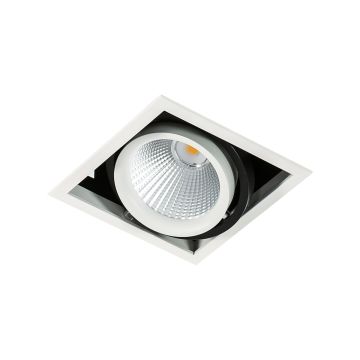 Italux VERTICO GL7108-1/18W 4000K WH+BL Ugradbeno downlight svjetlo 1x18W/LED 1550LM IP20