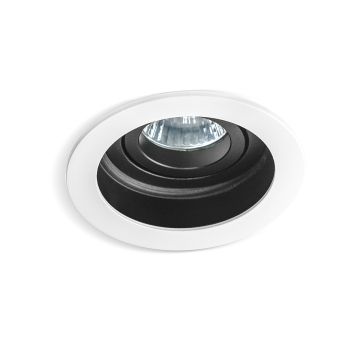 AZzardo IBIZA/BLACK AZ1361 Ugradbeno downlight svjetlo 1x50W/GU10 IP20