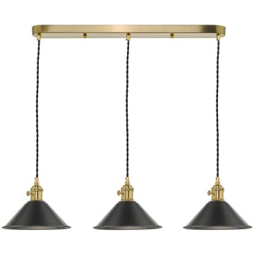 Dar Lighting HADANO HAD3640-02 Visilica 3x40W/E14