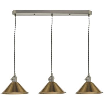 Dar Lighting HADANO HAD3661-01 Visilica 3x40W/E14