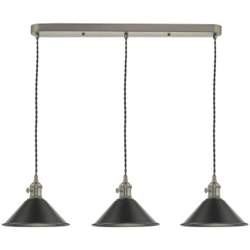 Dar Lighting HADANO HAD3661-02 Visilica 3x40W/E14