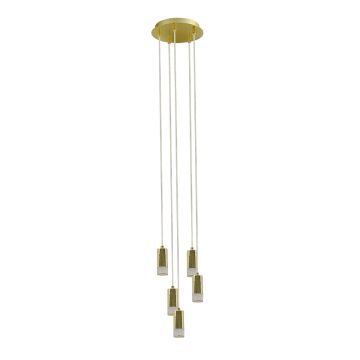 Italux MENTIN HD443N-05-8144 NN BB Visilica 5x5W/LED