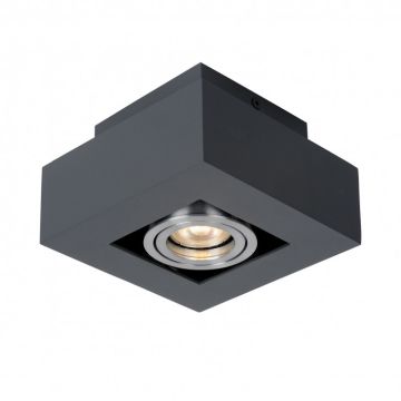 Italux CASEMIRO IT8002S1-BK/AL Natkriveno downlight svjetlo 1x50W/GU10