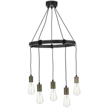 Dar Lighting IVAN IVA0531 Visilica 5x60W/E27 IP20