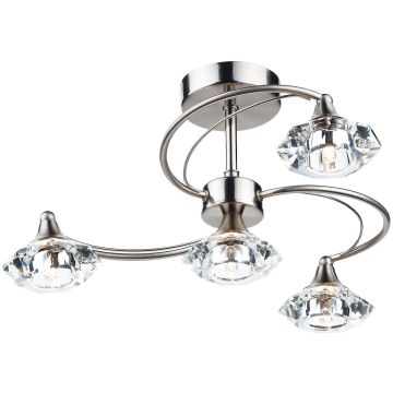 Dar Lighting LUTHER LUT0446 Stropna svjetiljka 4x40W/G9