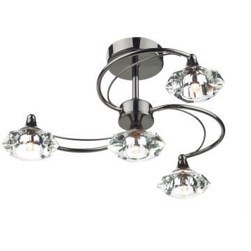 Dar Lighting LUTHER LUT0467 Stropna svjetiljka 4x40W/G9