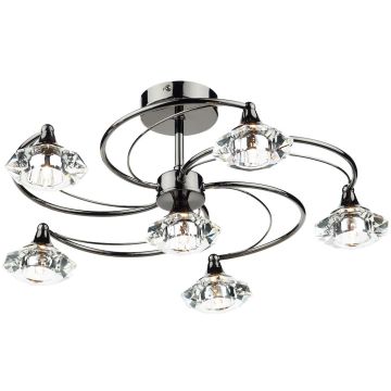 Dar Lighting LUTHER LUT0667 Stropna svjetiljka 6x40W/G9