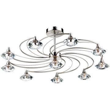 Dar Lighting LUTHER LUT2346 Stropna svjetiljka 10x40W/G9