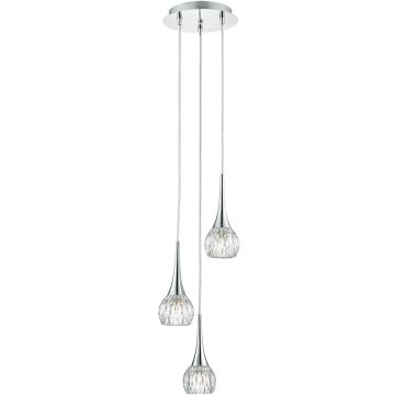 Dar Lighting LYALL LYA0350 Visilica 3x40W/G9