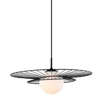 Italux ALISON MDM-4001/1 BK Visilica 1x40W/E27 IP20