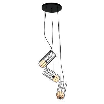 Italux COCO MDM-3941/3 BK Visilica 3x25W/G9 IP20