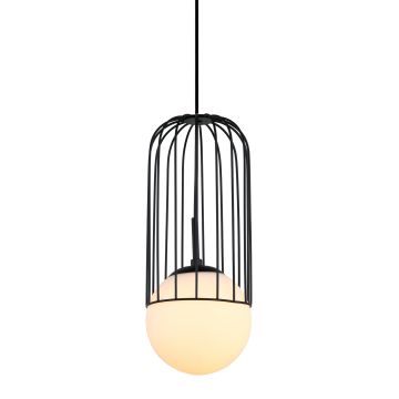 Italux MATTY MDM-3939/1 BK Visilica 1x40W/E27 IP20