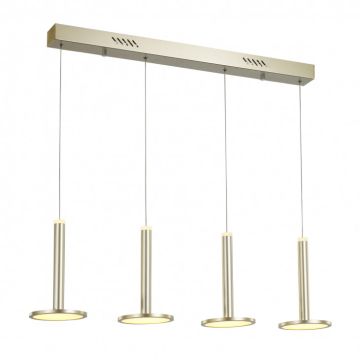 Italux OLIVER MD17033012-4B GOLD Visilica 1x60W/LED 2690LM