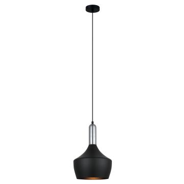 Italux OPHELIA MDM-3028/1 BK+CR Visilica 1x60W/E27