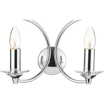 Dar Lighting MEDUSA MED0950 Zidna svjetiljka 2x40W/E14