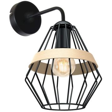 Milagro CLIFF BLACK MLP5523 Zidna svjetiljka 1x60W/E27 IP20