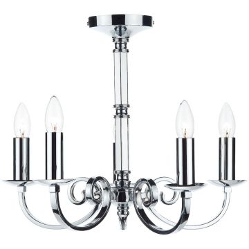 Dar Lighting MURRAY MUR0550 Luster 5x40W/E14