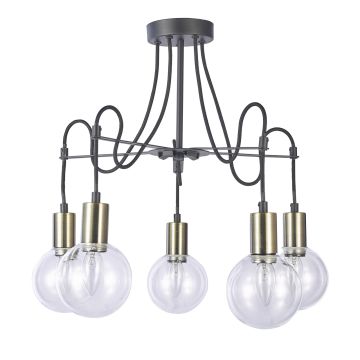 Italux GIANNI MX16096-5A Stropna svjetiljka 5x40W/E14 IP20