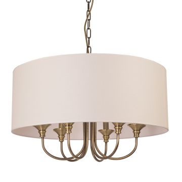 Cosmolight ABU DHABI P06871BR Luster 6x40W/E14