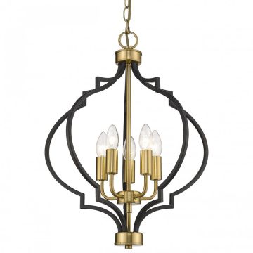 Cosmolight NASHVILLE P05179BK AU Luster 4x40W/E14 IP20