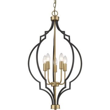 Cosmolight NASHVILLE P05186BK AU Luster 4x40W/E14 IP20