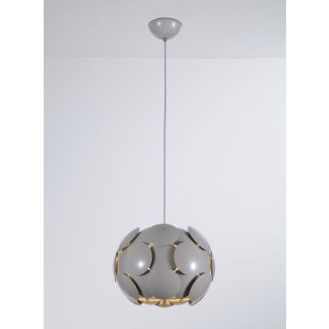 Italux SANTINA GREY P0317-01S-U1GM Visilica 1x26W/E27