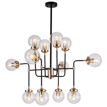 Cosmolight BOSTON P12826BR Luster 12x40W/E27