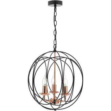 Dar Lighting PHOENIX PHO0322 Visilica 3x40W/E14 IP20