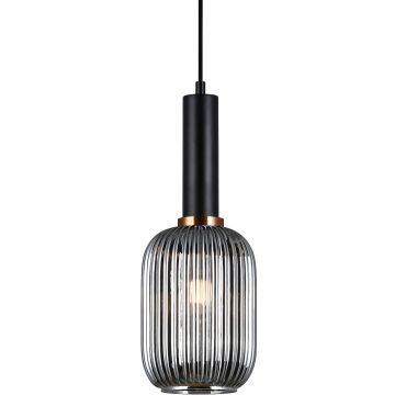 Italux ANTIOLA PND-5588-1M-BK+SG Visilica 1x40W/E27 IP20