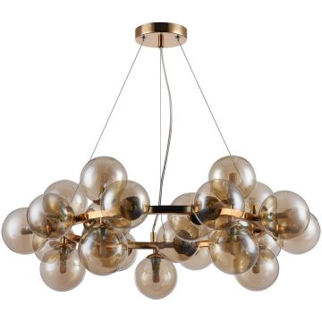 Italux CABELLA PND-5252-25-GD-CGN Visilica 25x28W/G9 IP20