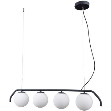 Italux CARIMI PND-3300-4-BK Visilica 4x5W/G9 IP20