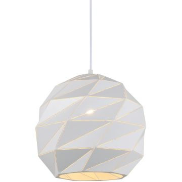 Italux PALERMO PND-2424-1L-WH Visilica 1x40W/E27 IP20