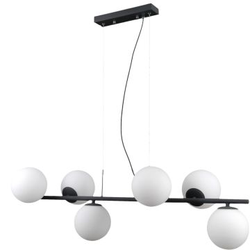Italux RADDI PND-5510-6-BK Visilica 6x5W/G9 IP20