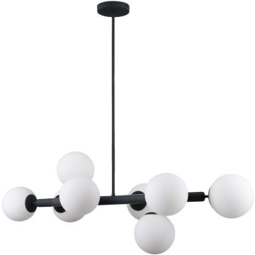 Italux RADDI PNS-5510-8-BK Visilica 8x5W/G9 IP20