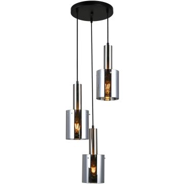 Italux SARDO PND-5581-3A-SC+SG Visilica 3x40W/E27 IP20