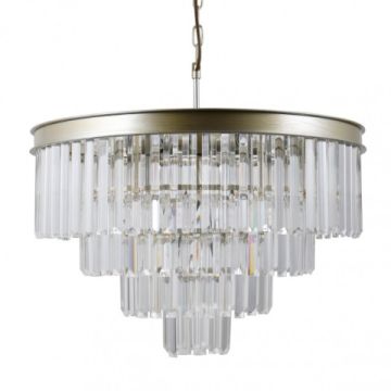 Italux VERDES PND-44372-8-CHMP-GLD Visilica 8x40W/E14 IP20