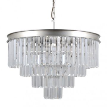 Italux VERDES PND-44372-8A-SLVR-BRW Visilica 8x40W/E14 IP20