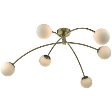 Dar Lighting PUGLIA PUG6475 Stropna svjetiljka 6x20W/G9 IP20