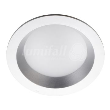 Lumifall SANTOLED SANTOLED 175 SREBRNA Ugradbeno downlight svjetlo 1x15W/LED 1200LM IP44