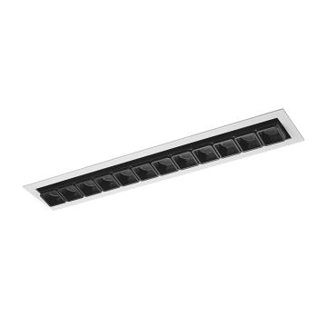 Italux HARPER SL74108/24W S-WH Ugradbeno downlight svjetlo 12x24W/LED 1510LM IP20