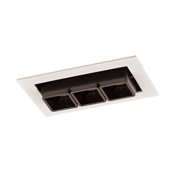 Italux HARPER SL74113/6W S-WH Ugradbeno downlight svjetlo 3x6W/LED 350LM IP20