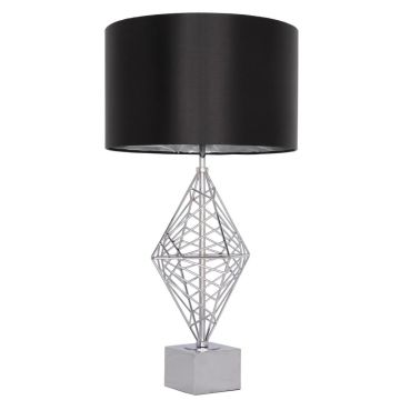 Cosmolight CARACAS T01960CH Stolna svjetiljka 1x40W/E27