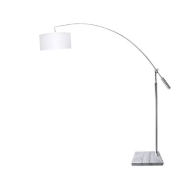 AZzardo BIANCA/WHITE AZ0005 Podna svjetiljka 1x60W/E27 IP20