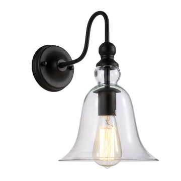 Cosmolight PARIS W01796BK Zidna svjetiljka 1x40W/E27