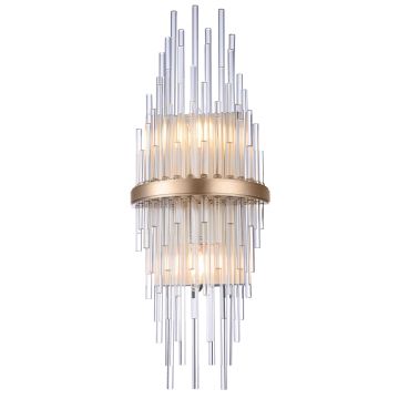 Cosmolight REYKJAVIK W02073CP Zidna svjetiljka 2x60W/E14