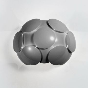 Italux SANTINA GREY W0317-01S-U1GM Zidna svjetiljka 1x42W/G9